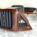 STEERING WHEEL DASH AND SIDE AIR VENTS WOOD LOOK FOR A MITSUBISHI INTERIOR - 