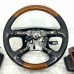STEERING WHEEL DASH AND SIDE AIR VENTS WOOD LOOK FOR A MITSUBISHI PAJERO/MONTERO - V75W