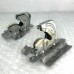 3RD ROW SEAT LATCHES FOR A MITSUBISHI V90# - THIRD SEAT