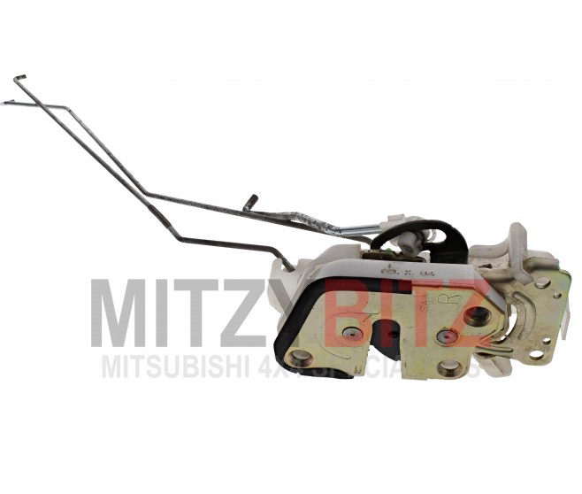 DOOR LATCH REAR RIGHT FOR A MITSUBISHI K74T - REAR DOOR LOCKING