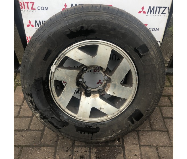 ALLOY WHEEL AND TYRE 16 FOR A MITSUBISHI K80,90# - WHEEL,TIRE & COVER