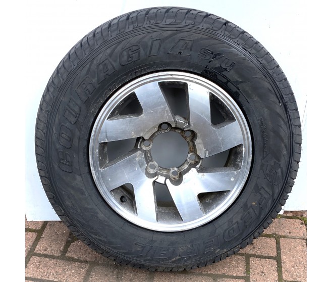 ALLOY WHEEL WITH PART WORN TYRE 16