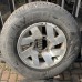 ALLOY WHEEL SET AND PART WORN TYRES - SEE DESC FOR A MITSUBISHI MONTERO SPORT - K99W