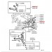 FRONT SUSPENSION ARM UPPER LEFT FOR A MITSUBISHI PAJERO/MONTERO - V75W