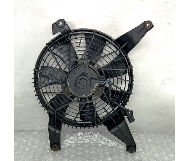 AIR CONDENSER FAN MOTOR AND SHROUD FOR A MITSUBISHI PAJERO - V73W