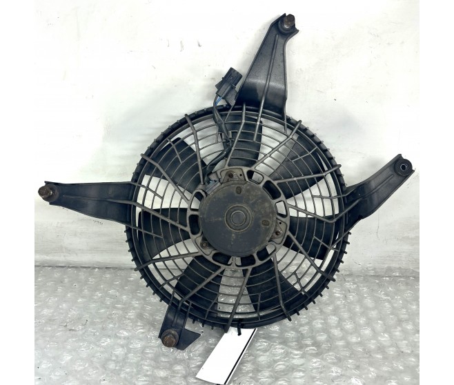 AIR CONDENSER FAN MOTOR AND SHROUD FOR A MITSUBISHI V70# - A/C CONDENSER, PIPING