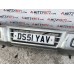 SILVER FRONT BUMPER WITH FOG LAMPS  FOR A MITSUBISHI V70# - FRONT BUMPER & SUPPORT