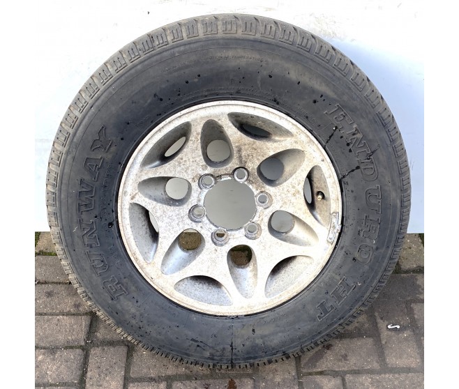 ALLOY WITH 16 INCH TYRE FOR A MITSUBISHI PAJERO - V43W