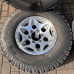 ALLOY WHEELS AND TYRE SET - SEE DESCRIPTION FOR A MITSUBISHI PAJERO/MONTERO - V46W