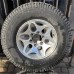 ALLOY WHEELS AND TYRE SET - SEE DESCRIPTION FOR A MITSUBISHI PAJERO/MONTERO - V43W