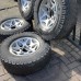 ALLOY WHEELS AND TYRE SET - SEE DESCRIPTION FOR A MITSUBISHI PAJERO/MONTERO - V24W