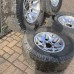 ALLOY WHEELS AND TYRE SET - SEE DESCRIPTION FOR A MITSUBISHI PAJERO/MONTERO - V46W