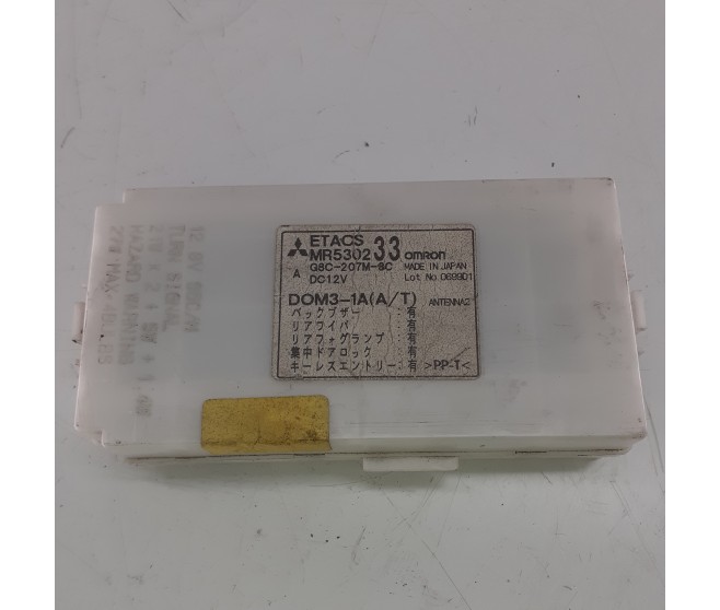TIME AND ALARM CONTROL UNIT FOR A MITSUBISHI V60,70# - RELAY,FLASHER & SENSOR
