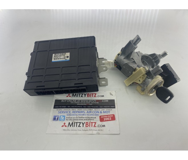 MR539772 ENGINE CONTROL UNIT  WITH TRANSPONDER & KEY FOR A MITSUBISHI ENGINE ELECTRICAL - 