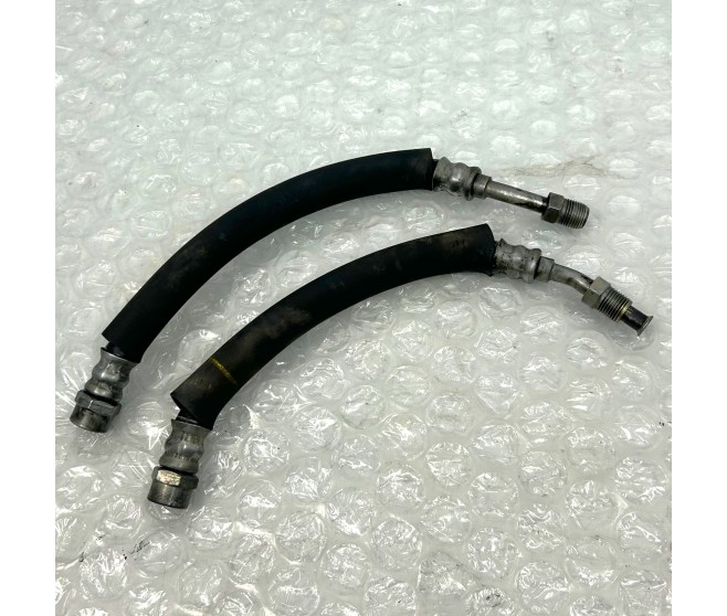 ENGINE OIL COOLER FEED AND RETURN PIPES