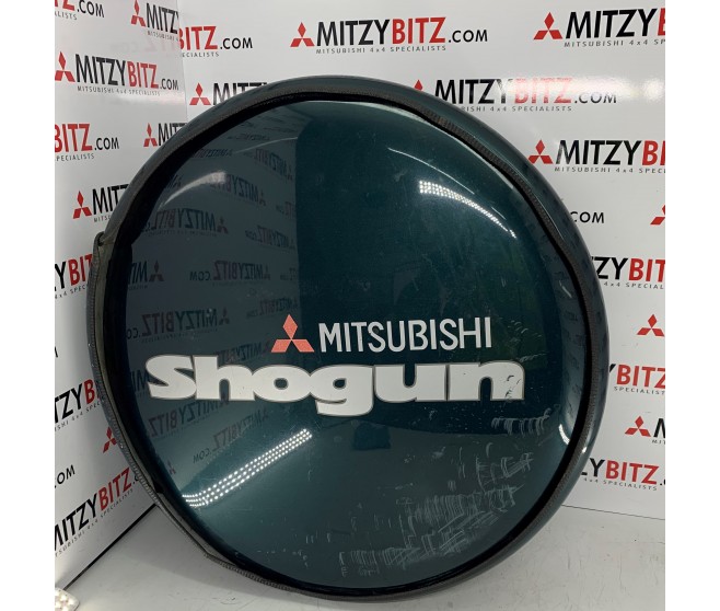 GREEN SHOGUN WHEEL COVER FOR A MITSUBISHI WHEEL & TIRE - 