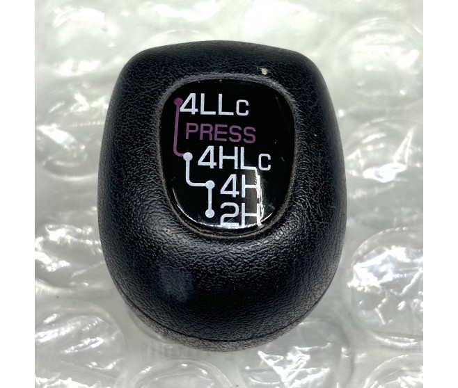 4WD TRANSFER GEARSHIFT LEVER KNOB