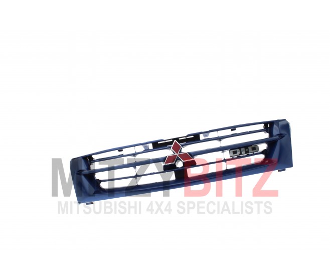 BLUE RADIATOR GRILLE  FOR A MITSUBISHI BODY - 