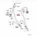 SEAT BELT REAR RIGHT FOR A MITSUBISHI PAJERO/MONTERO - V65W
