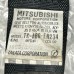 SEAT BELT REAR LEFT FOR A MITSUBISHI SEAT - 