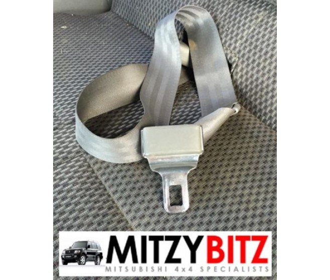 CENTRE GREY LAP SEAT BELT FOR A MITSUBISHI MONTERO - V75W