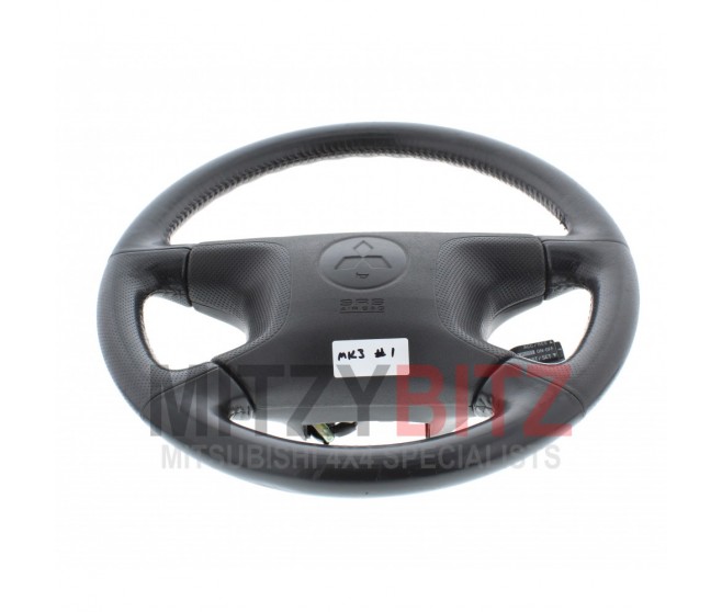 STEERING WHEEL WITH CRUISE STALK FOR A MITSUBISHI V60,70# - STEERING WHEEL