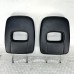 X2 SEAT HEADREST 3RD ROW FOR A MITSUBISHI PAJERO/MONTERO - V75W