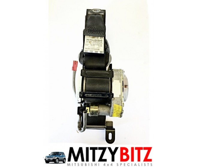 SEAT BELT FRONT RIGHT FOR A MITSUBISHI H60,70# - SEAT BELT