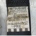 SEAT BELT FRONT RIGHT BLACK FOR A MITSUBISHI PAJERO/MONTERO - V65W