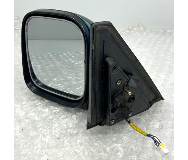 GREEN FRONT LEFT DOOR WING MIRROR