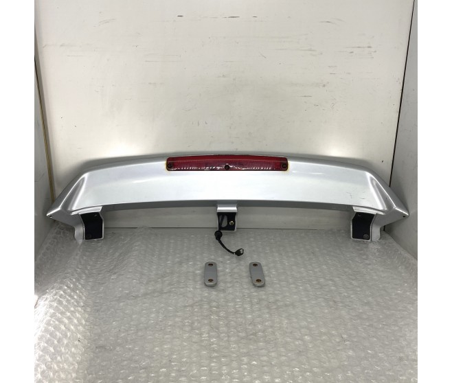 SILVER ROOF AIR SPOILER WITH BRAKE LAMP FOR A MITSUBISHI EXTERIOR - 