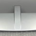 SILVER ROOF AIR SPOILER WITH BRAKE LAMP FOR A MITSUBISHI NATIVA - K97W