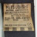 SEAT BELT REAR RIGHT FOR A MITSUBISHI V60# - SEAT BELT