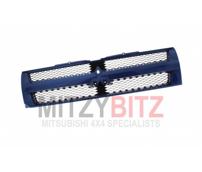 02-06 BLUE RADIATOR GRILLE FOR A MITSUBISHI BODY - 