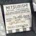 SEAT BELT 3RD ROW LEFT FOR A MITSUBISHI PAJERO - V93W