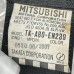 SEAT BELT 3RD ROW RIGHT FOR A MITSUBISHI GENERAL (EXPORT) - SEAT