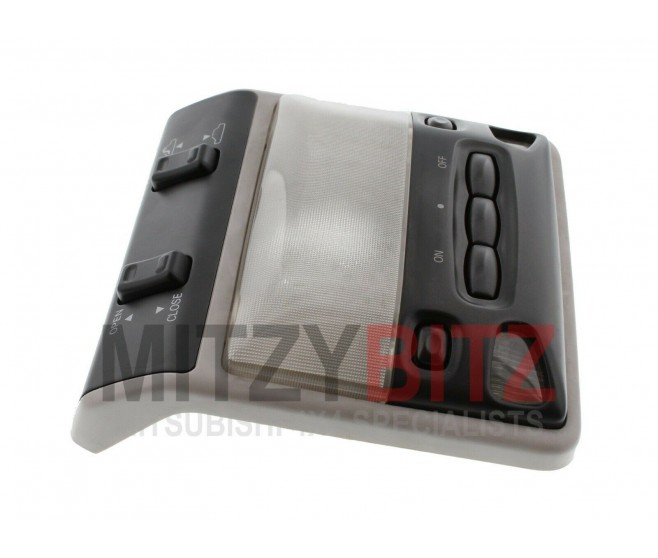 FRONT ROOF LIGHT SUNROOF SHADES CONTROL PANEL FOR A MITSUBISHI DELICA SPACE GEAR/CARGO - PB5W