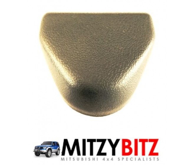 GREY SEAT BELT BOLT COVER FOR A MITSUBISHI V20,40# - SEAT BELT