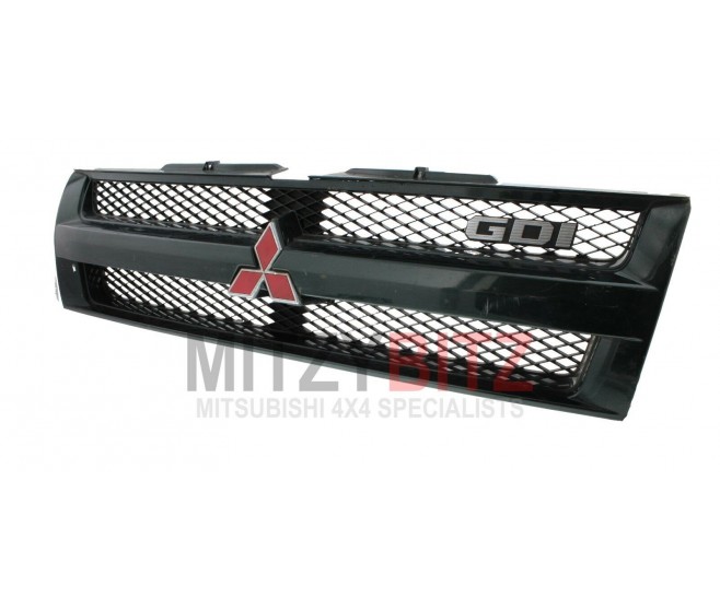 GREEN FRONT RADIATOR GRILLE FOR A MITSUBISHI H60,70# - RADIATOR GRILLE,HEADLAMP BEZEL