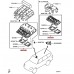 FRONT ROOF MOUNTED LAMP FOR A MITSUBISHI PAJERO/MONTERO - V93W