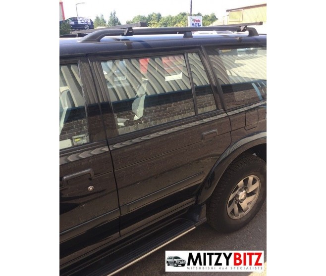 REAR LEFT BLACK DOOR PANEL ONLY FOR A MITSUBISHI PAJERO SPORT - K97W