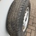 STEEL WHEEL 16X6JJ WITH TYRE - SEE DESC FOR A MITSUBISHI WHEEL & TIRE - 