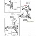 FRONT UPPER SUSPENSION ARM BOLTS FOR A MITSUBISHI GENERAL (EXPORT) - FRONT SUSPENSION