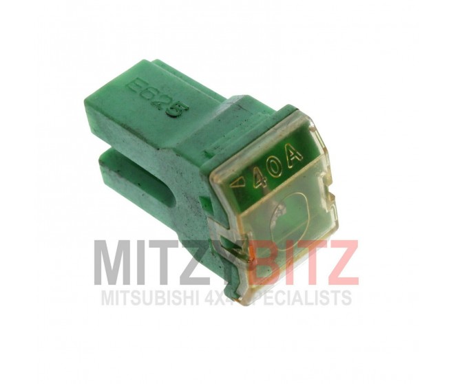 40 AMP GREEN PUSH IN FUSE  FOR A MITSUBISHI CHASSIS ELECTRICAL - 