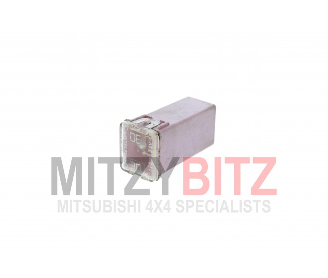 30 AMP SMALL PINK PUSH IN FUSE FOR A MITSUBISHI GENERAL (EXPORT) - CHASSIS ELECTRICAL