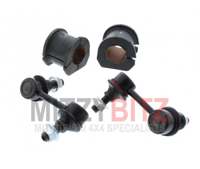 FRONT ANTI ROLL BAR BUSHES & LINKS KIT FOR A MITSUBISHI V70# - FRONT ANTI ROLL BAR BUSHES & LINKS KIT