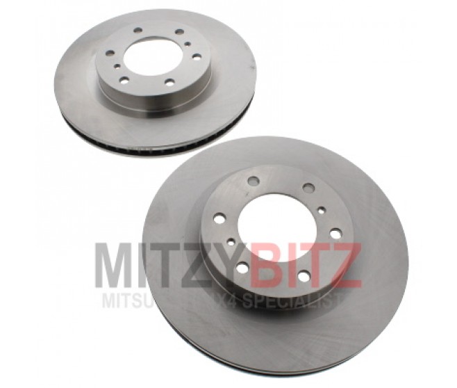 FRONT BRAKE DISC - 332MM VENTED ( LWB 5 DOOR MODELS ONLY ) FOR A MITSUBISHI PAJERO - V98W