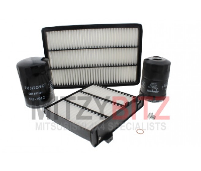 FILTER KIT (OIL AIR FUEL CABIN) FOR A MITSUBISHI V70# - FILTER KIT (OIL AIR FUEL CABIN)