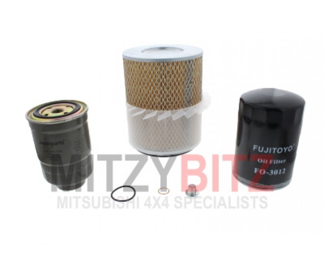 ROUND AIR FILTER KIT FOR A MITSUBISHI CHALLENGER - K97WG