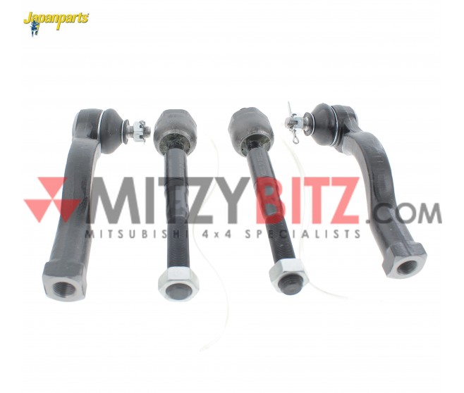 FRONT RIGHT AND LEFT TRACK ROD END KIT FOR A MITSUBISHI KJ-L# - STEERING GEAR
